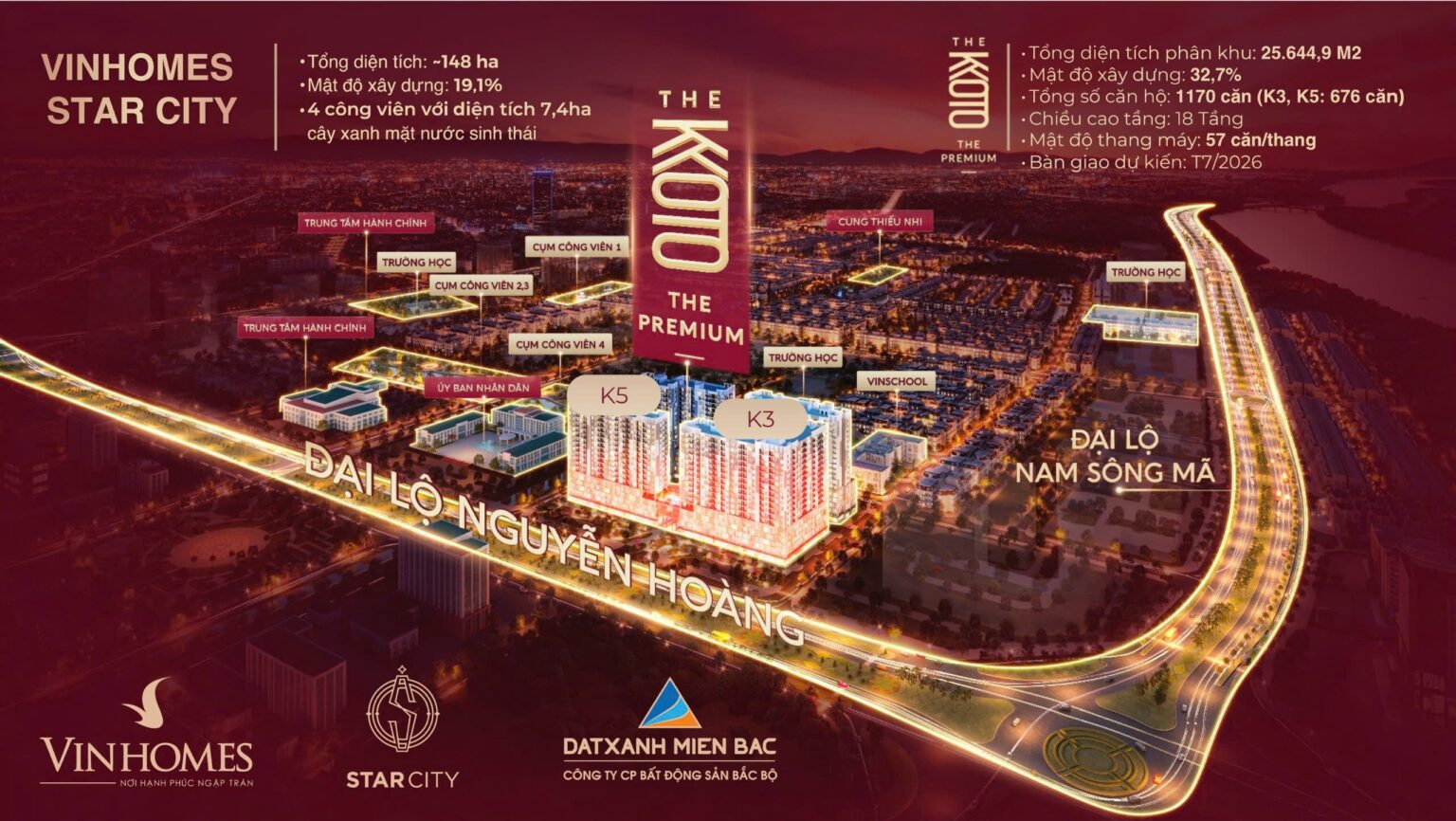 Vị trí Chung cư Vinhomes